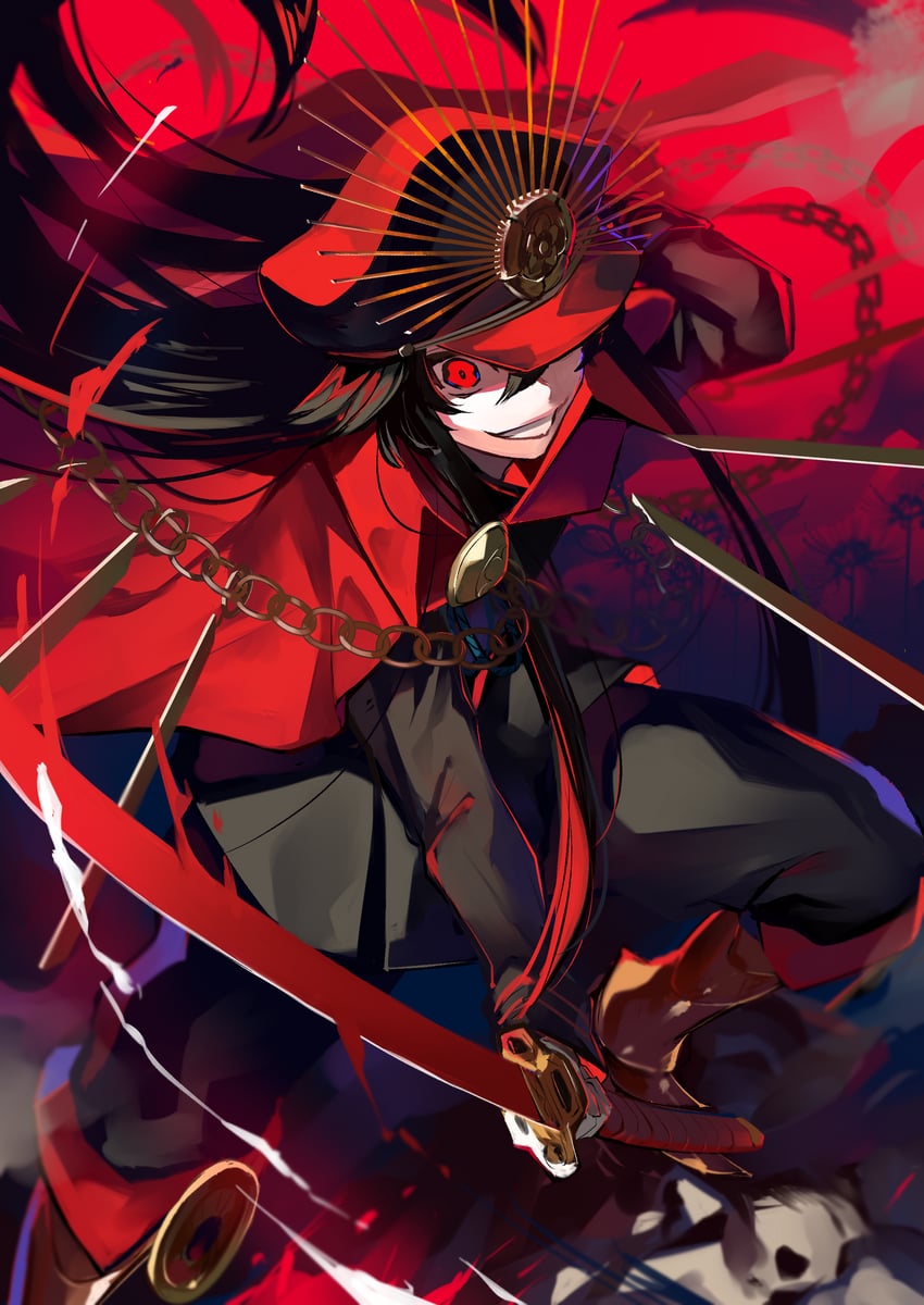 oda nobunaga (fate and 3 more) drawn by kansya