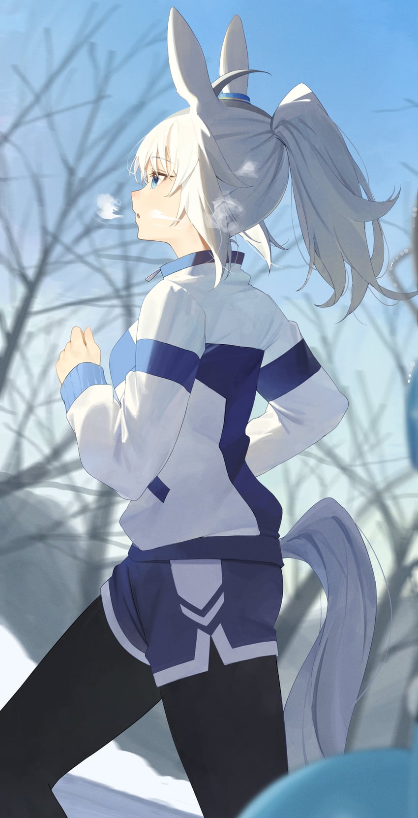 oguri cap (umamusume and 1 more) drawn by ningen_gokko