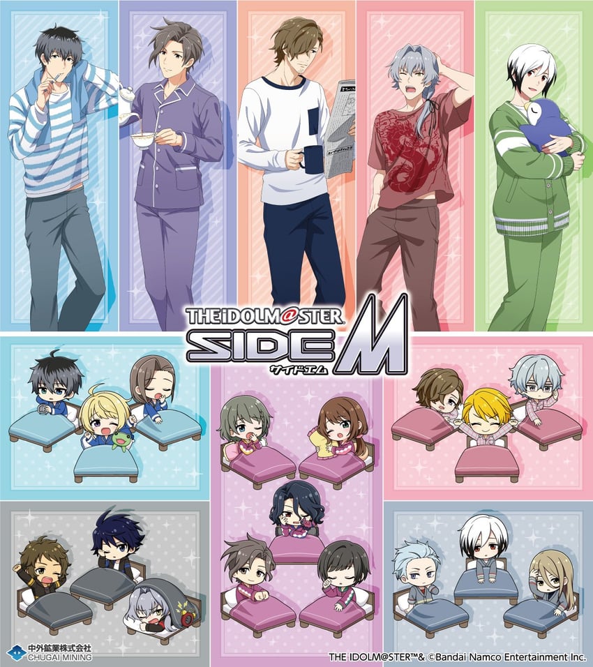 mizushima saki, pierre bichelberger, kizaki ren, taiga takeru, enjoji michiru, and 13 more (idolmaster and 1 more)