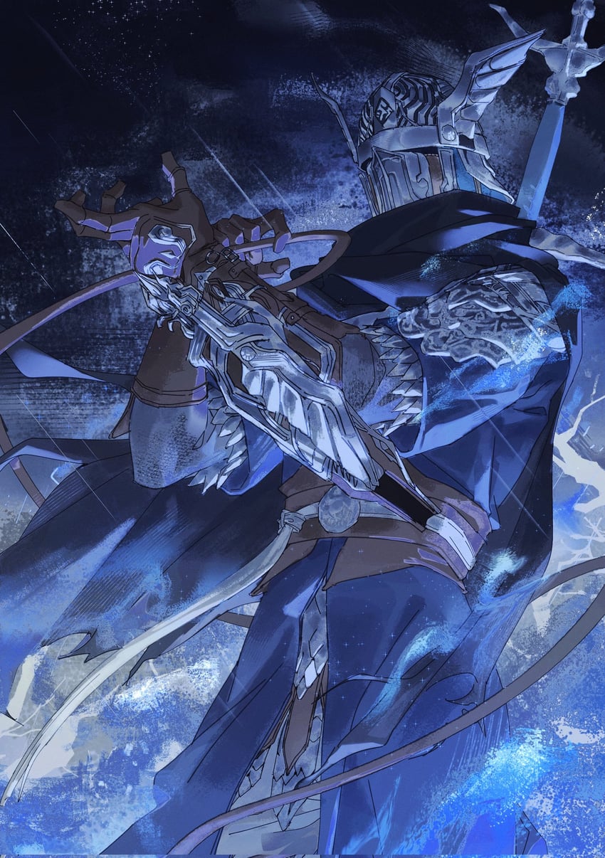 wylder (elden ring and 1 more) drawn by geranbb