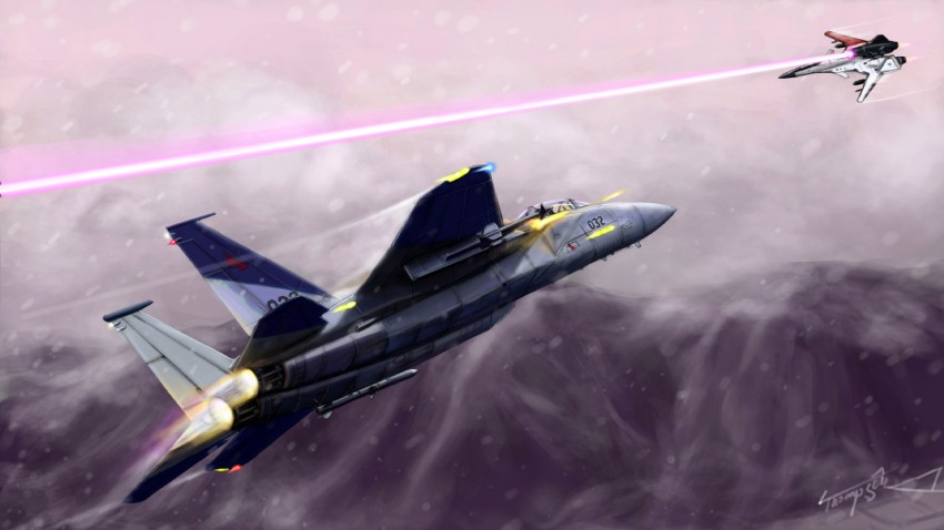 larry foulke and cipher (ace combat and 1 more) drawn by thompson_(solowingfh)