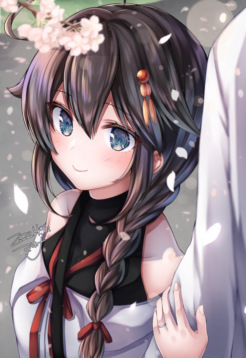admiral, shigure, and shigure kai ni (kantai collection) drawn by makina00