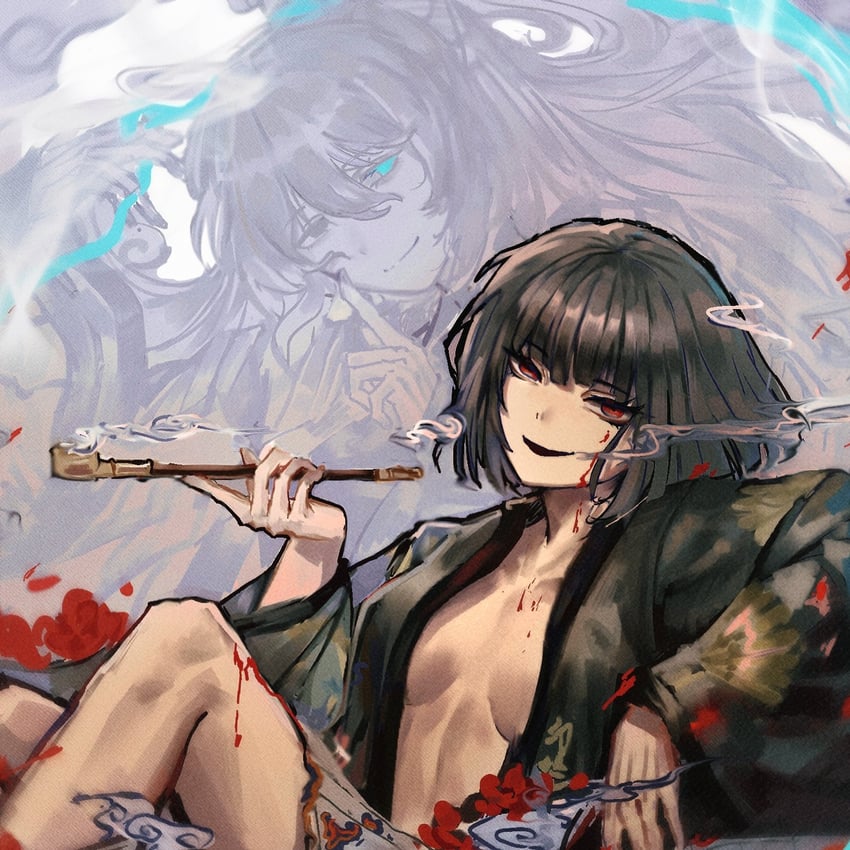 hong lu and ryoshu (project moon and 1 more) drawn by ehooooooost