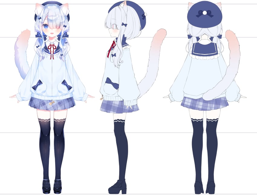 arisugawa etona (indie virtual youtuber) drawn by kotamun