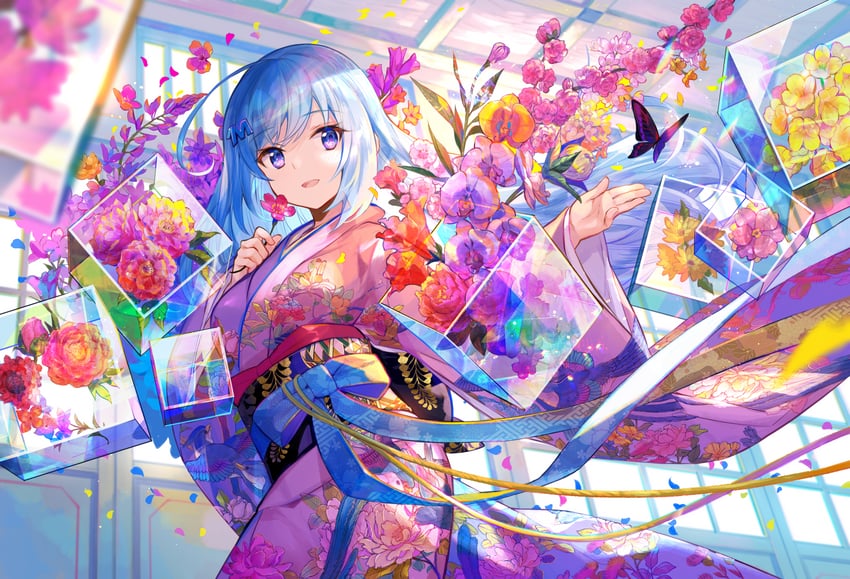 emori miku (liver city) drawn by fuzichoco