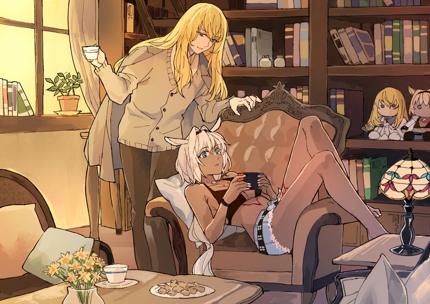 caenis and kirschtaria wodime (fate and 1 more) drawn by tsengyun