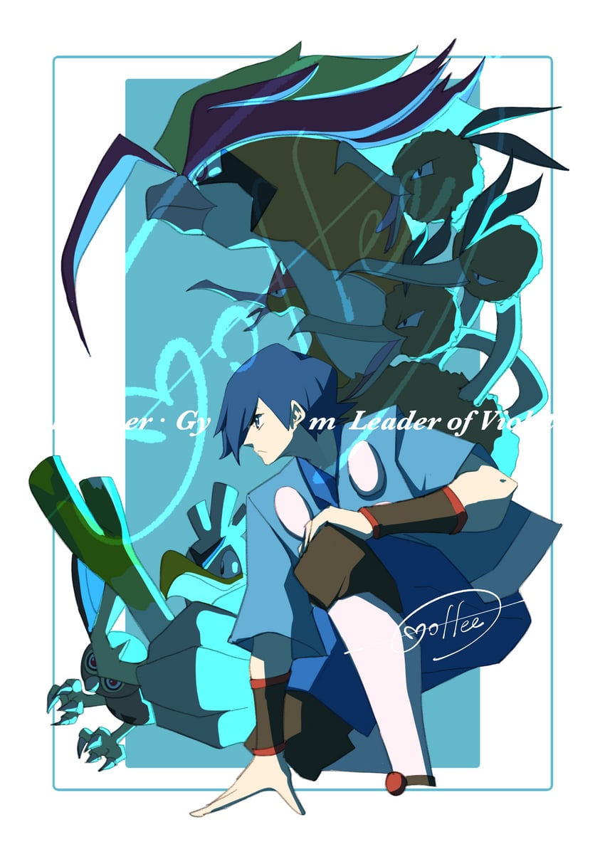 pidgeot, falkner, farfetch'd, noctowl, dodrio, and 1 more (pokemon and 1 more) drawn by cccacademia