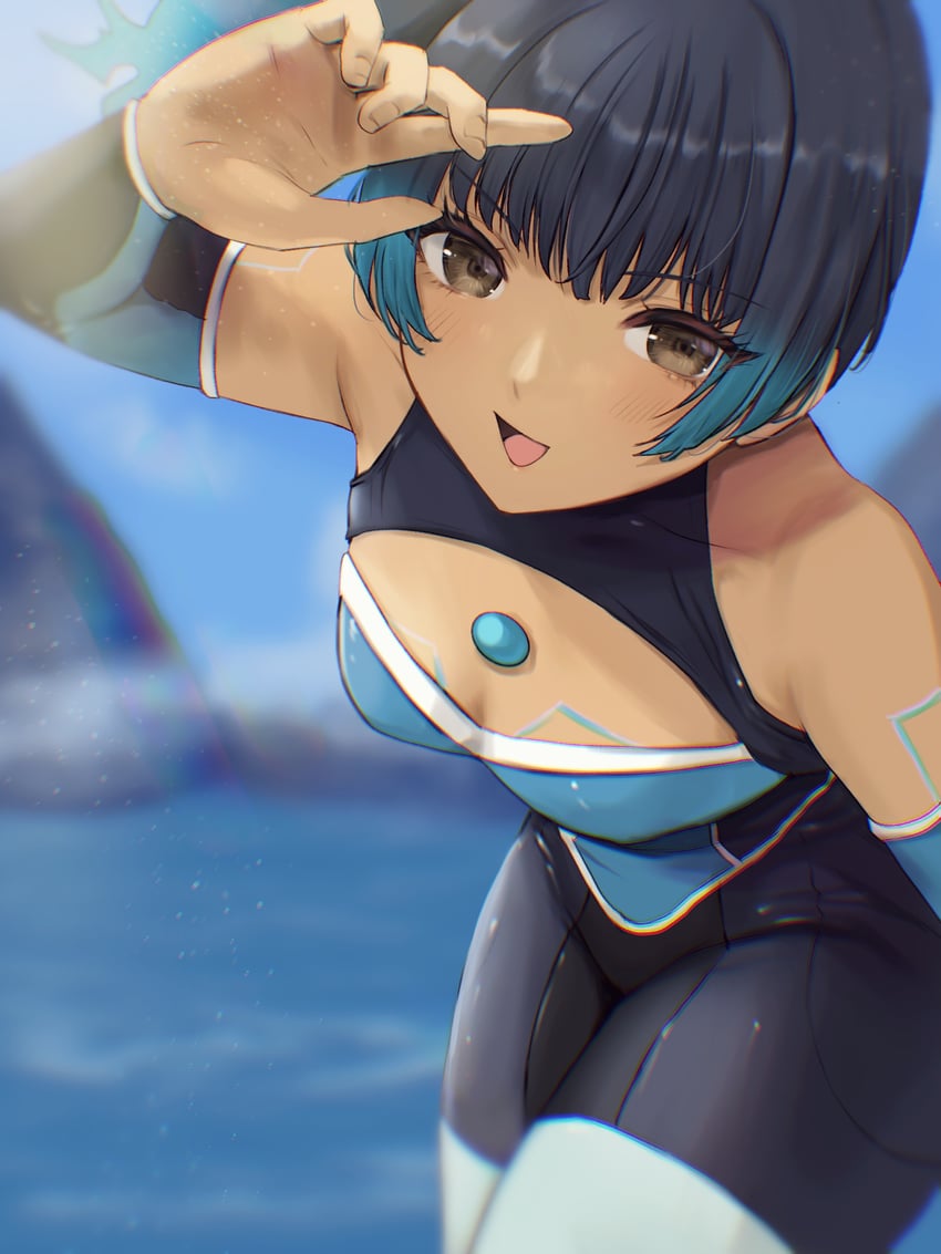 sena (xenoblade chronicles and 1 more) drawn by yamamori_kinako