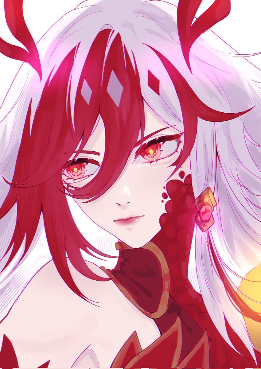 fu hua (honkai and 1 more) drawn by bfblackflower