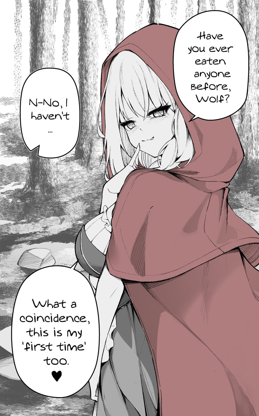 little red riding hood (little red riding hood) drawn by clover_dot_(clov_erd)