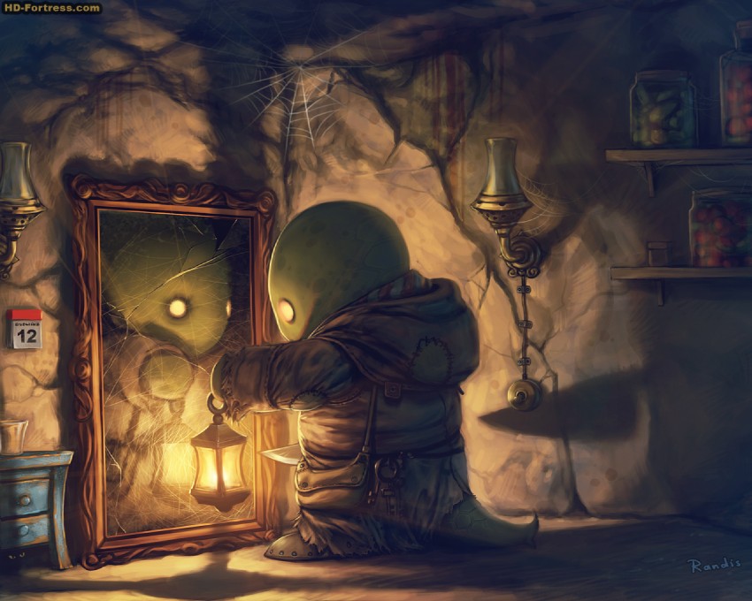 tonberry (final fantasy) drawn by randis