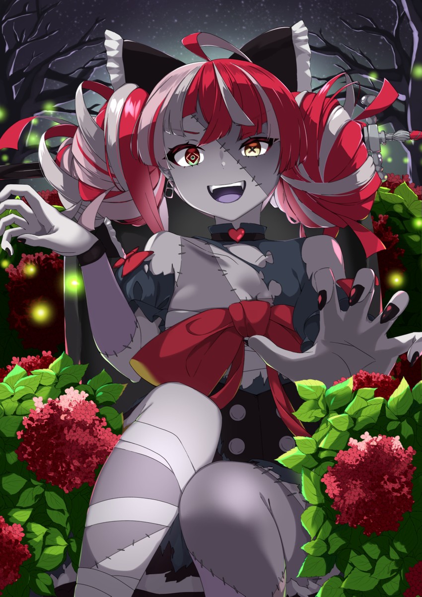 kureiji ollie (hololive and 1 more) drawn by senruisa