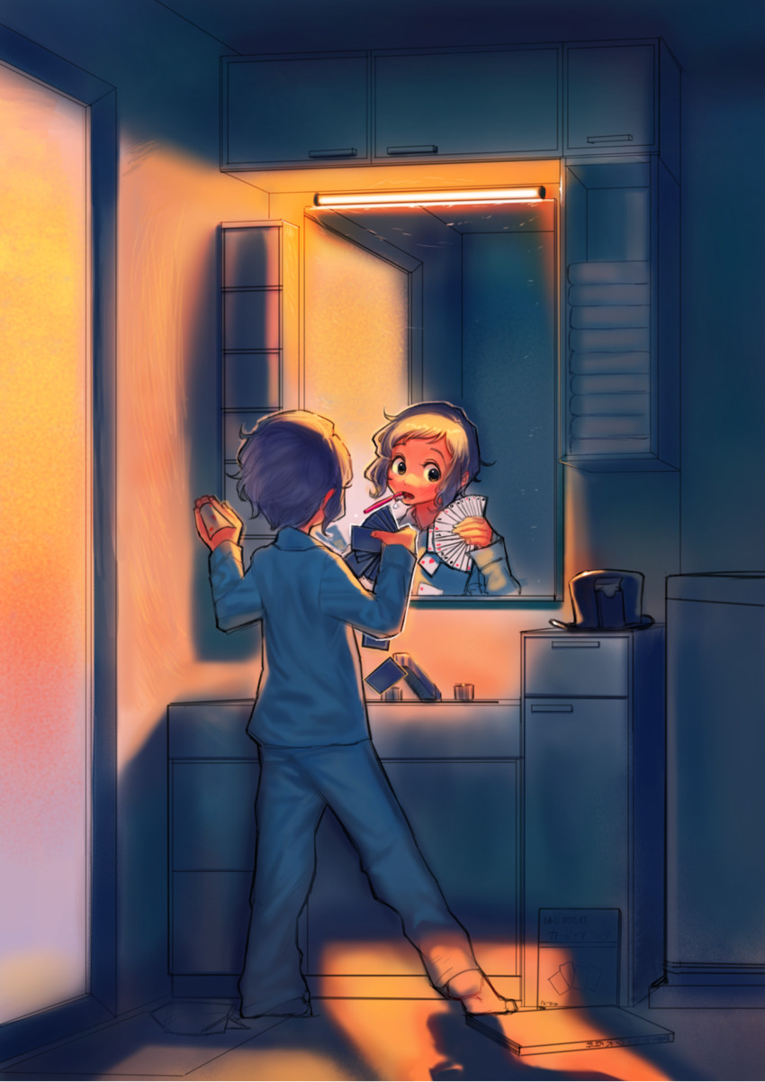 makabe mizuki (idolmaster and 1 more) drawn by bukimi_isan