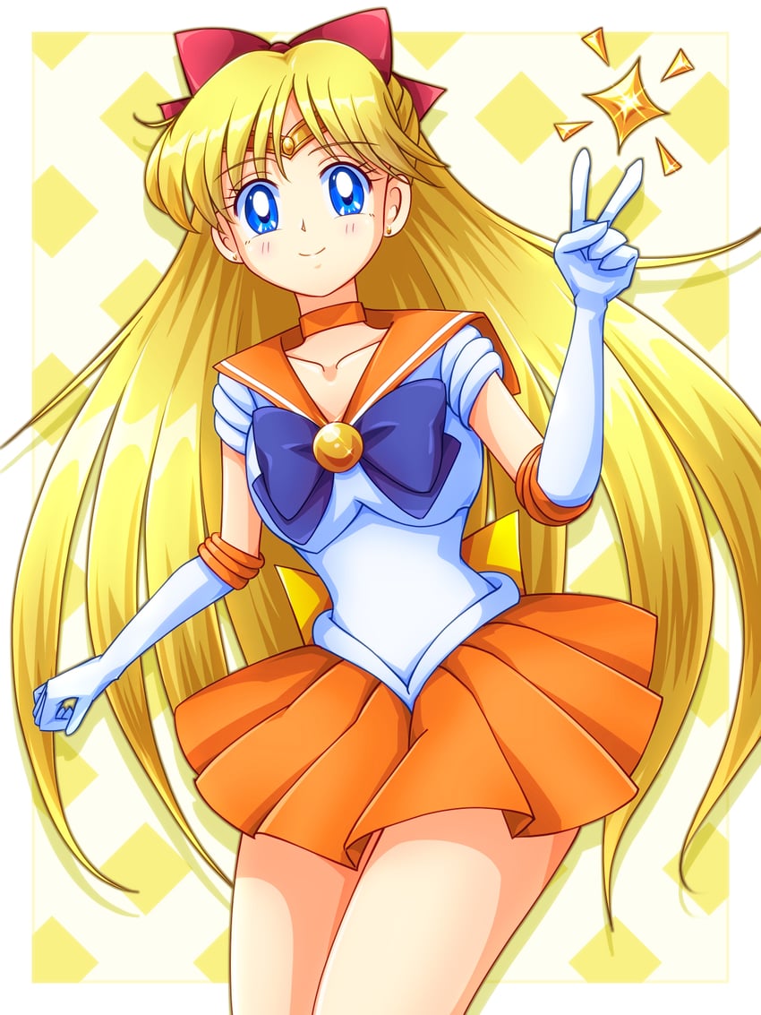 aino minako and sailor venus (bishoujo senshi sailor moon) drawn by mimimix