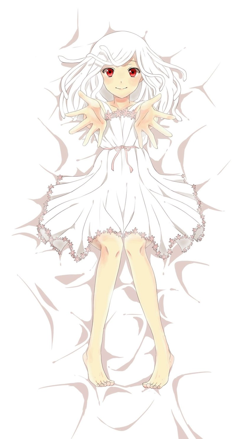 sengoku nadeko and god nadeko (monogatari and 1 more) drawn by kobasa_(takubokutyou-v)