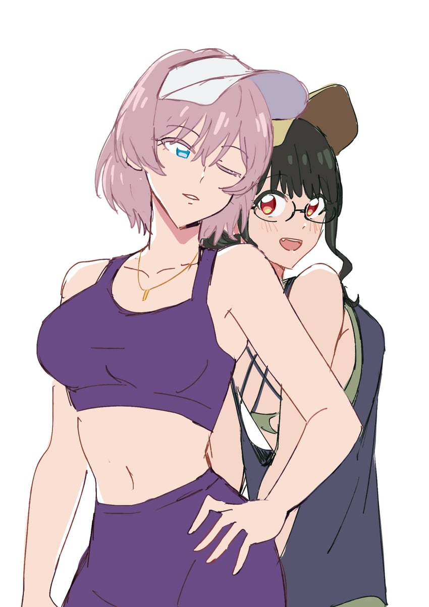 mujina and anosillus ii (gridman universe and 1 more) drawn by nikonishi