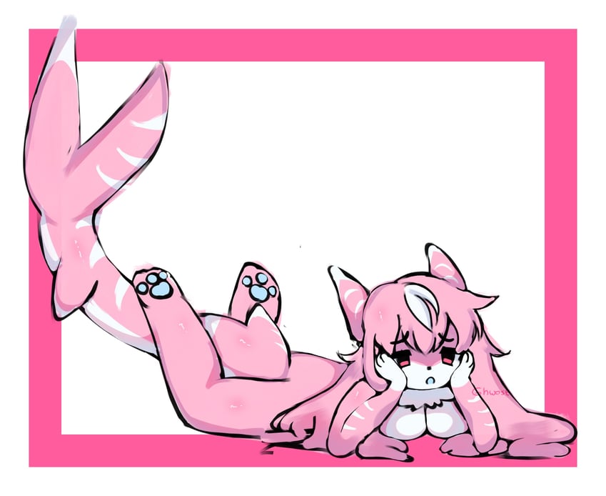 kawaii shork (roblox and 1 more) drawn by ghwost
