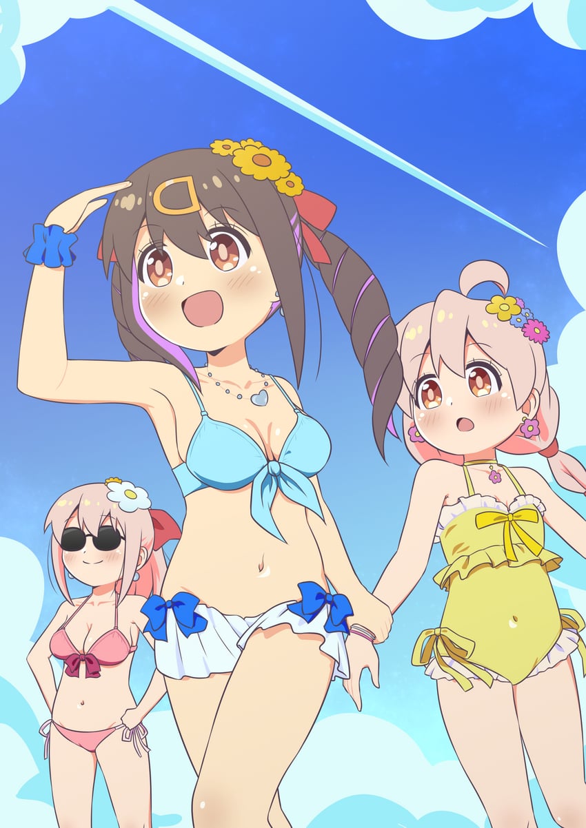 oyama mahiro, oyama mihari, and oyama matsuri (onii-chan wa oshimai!) drawn by wakata24s
