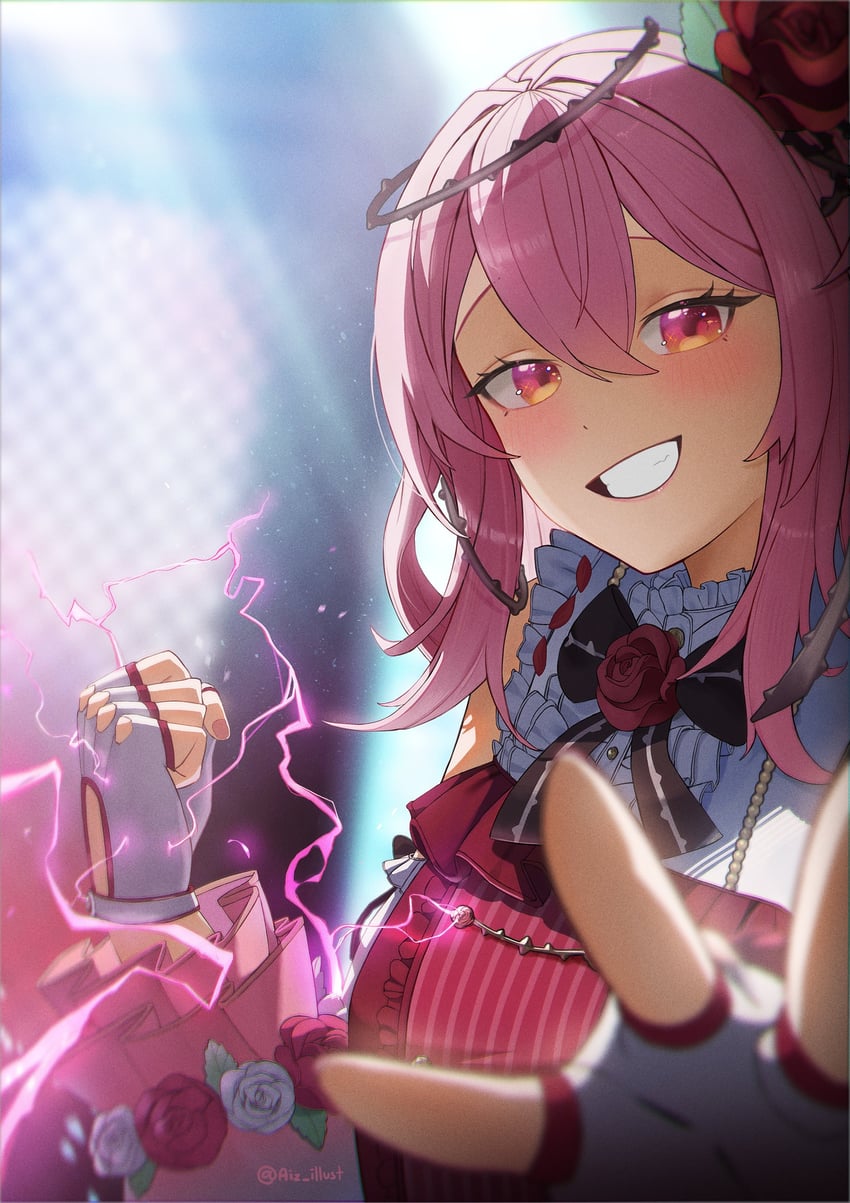 rosemi lovelock (nijisanji and 1 more) drawn by aiz_illust