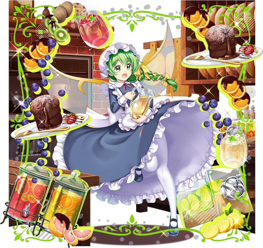 daiyousei (touhou and 1 more) drawn by rotte_(1109)