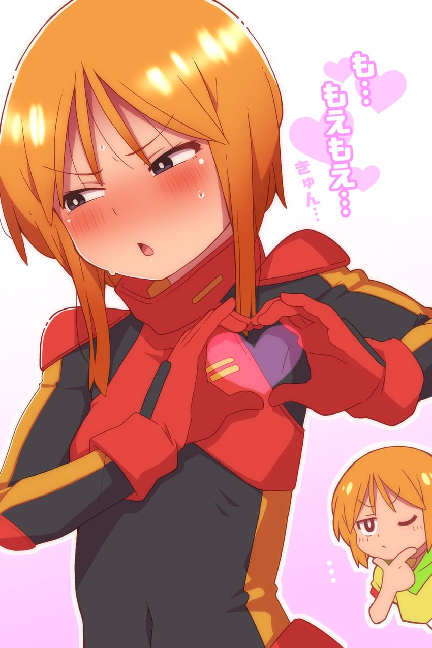 puru two and elpeo puru (gundam and 1 more) drawn by onimaru_(onimal7802)