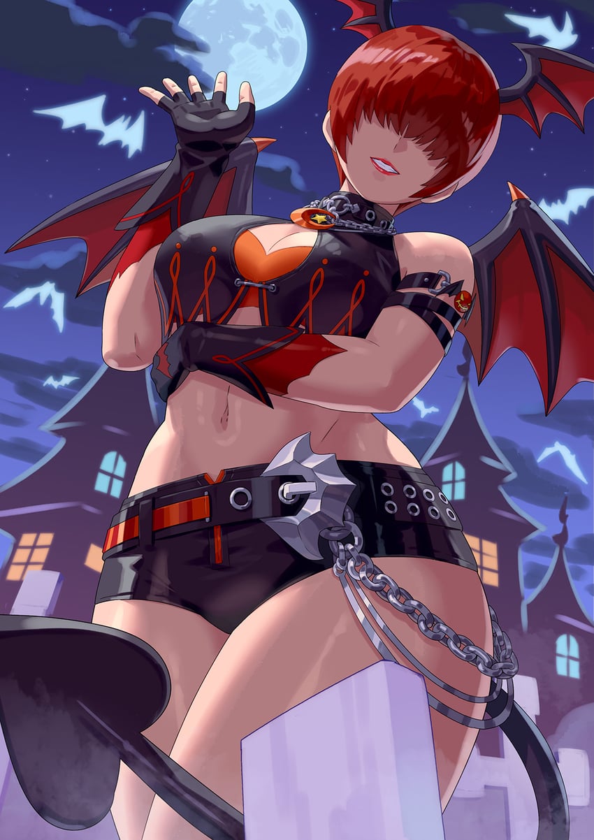 shermie (the king of fighters and 2 more) drawn by yagi2013