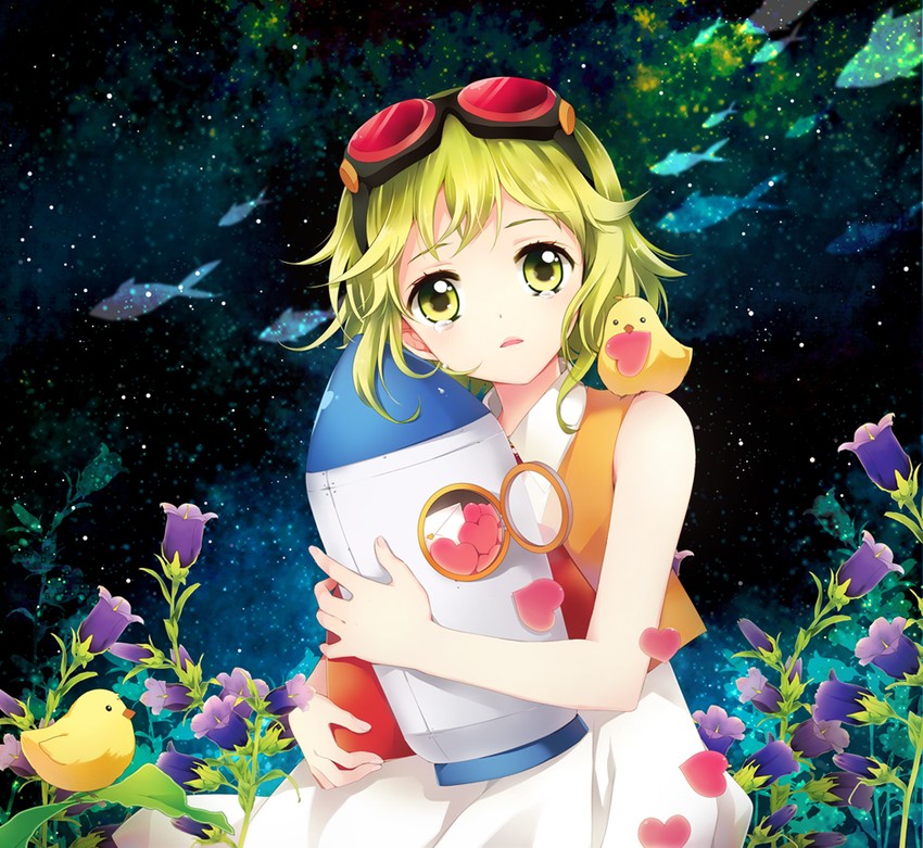 gumi (vocaloid and 1 more) drawn by mca_(dessert_candy)