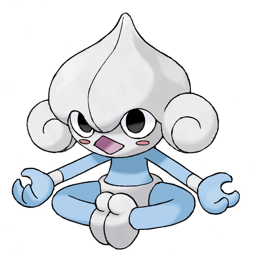 meditite (pokemon and 1 more) drawn by sugimori_ken