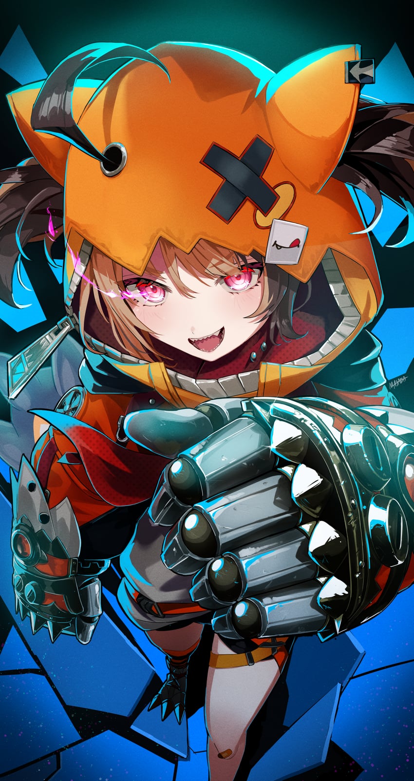 gigi murin (hololive and 1 more) drawn by masada_mode