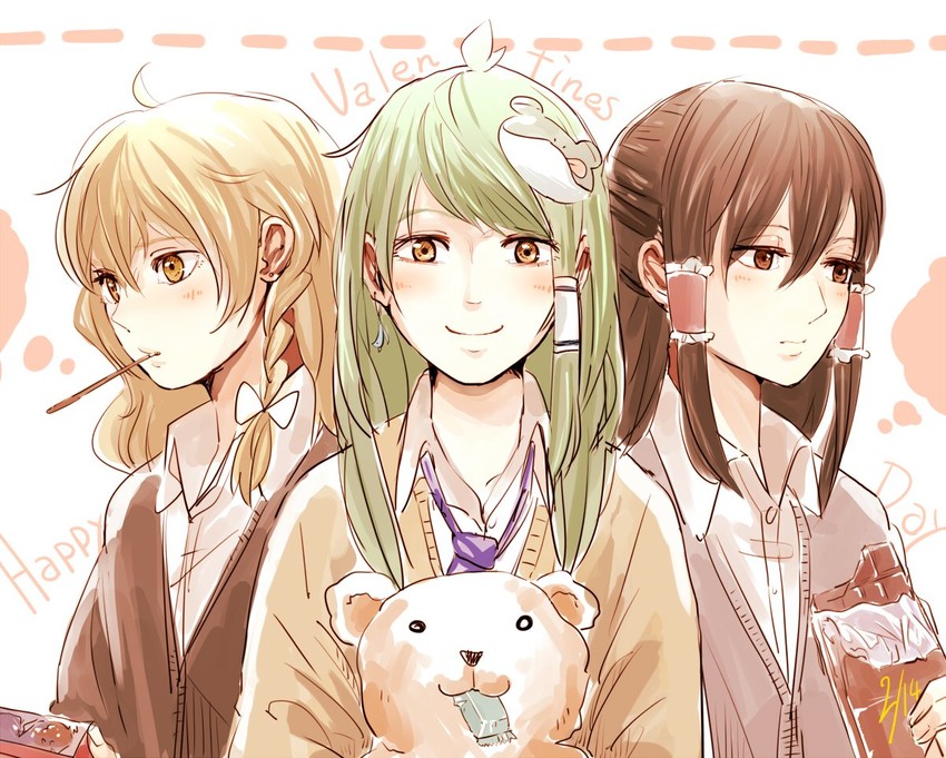 hakurei reimu, kirisame marisa, and kochiya sanae (touhou) drawn by menbou_(nonnontako)