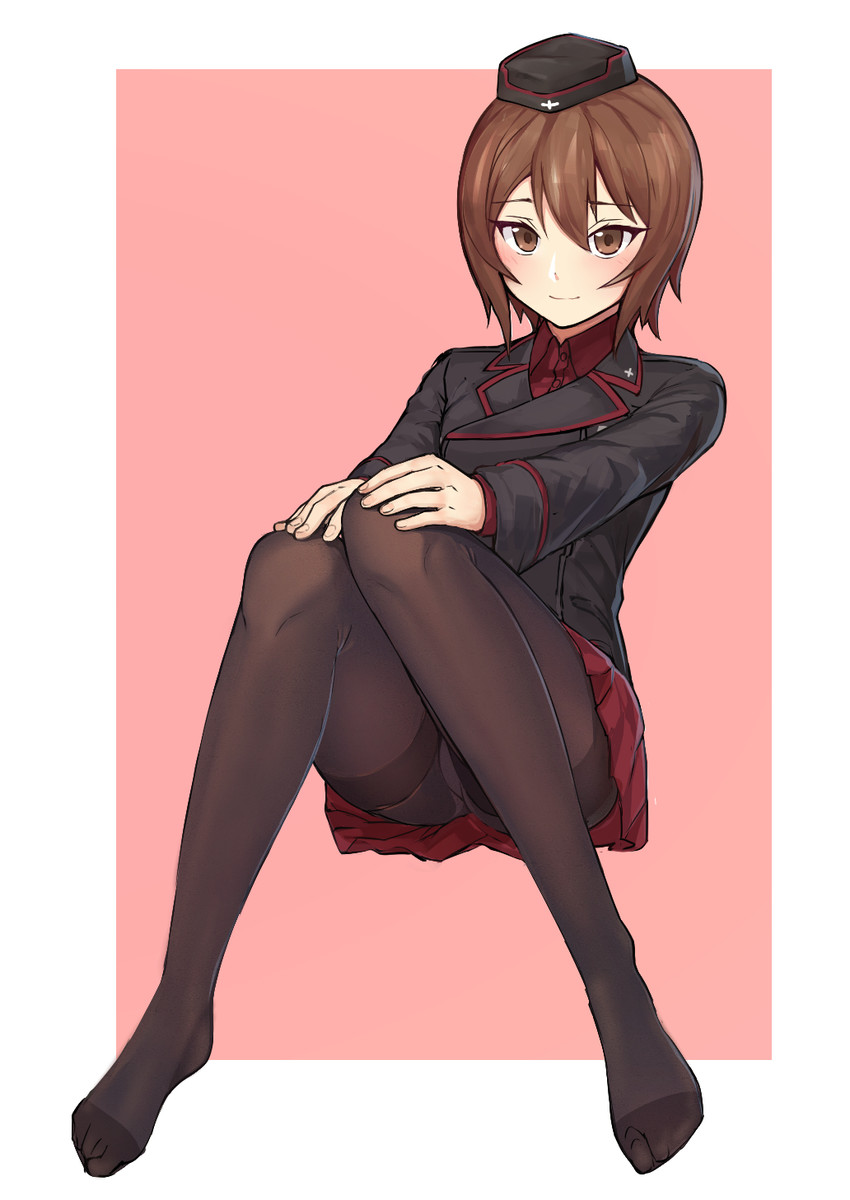 nishizumi maho (girls und panzer) drawn by notori_d