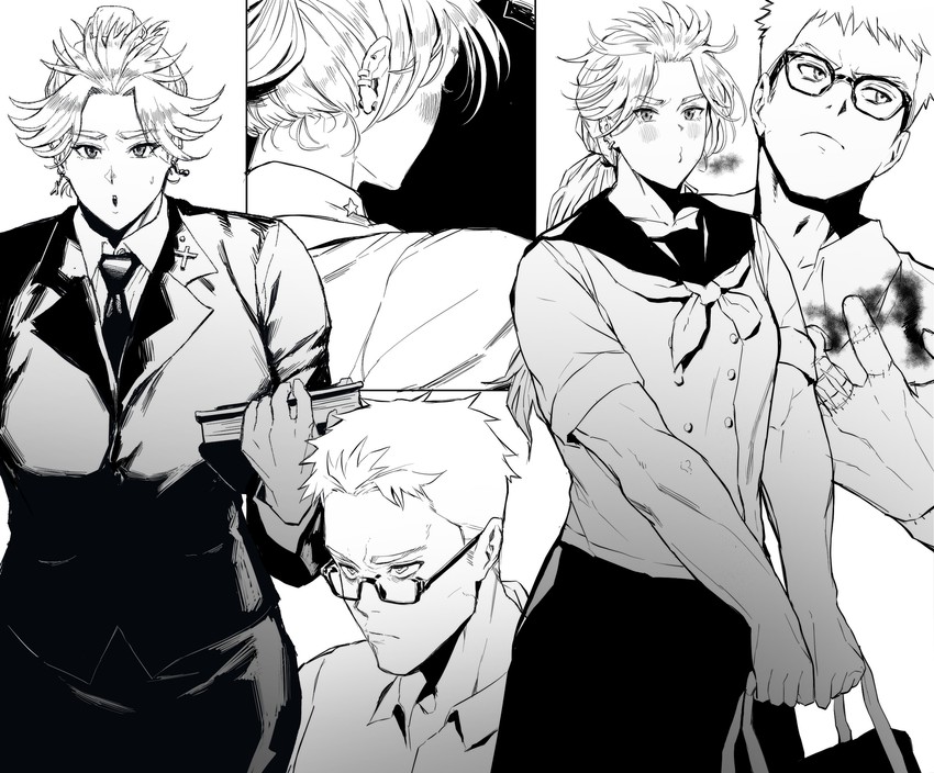 noi and shin (dorohedoro) drawn by park_ongjol