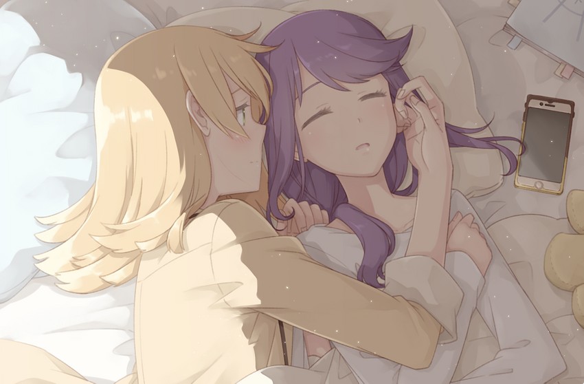 daiba nana and hoshimi junna (shoujo kageki revue starlight) drawn by sakuraba_yuuki