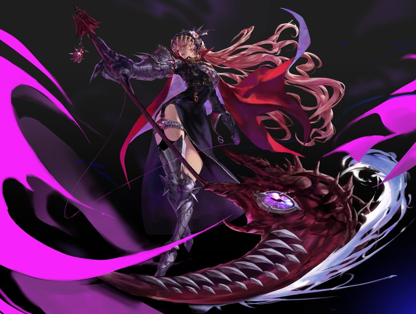 mori calliope (hololive and 1 more) drawn by kkxmxx