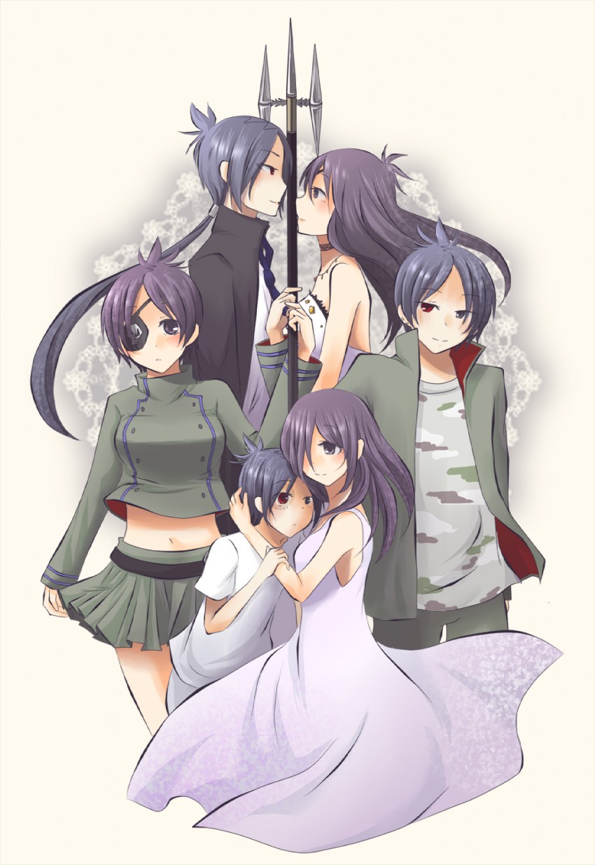 chrome dokuro and rokudou mukuro (katekyo hitman reborn!) drawn by morino_kaede