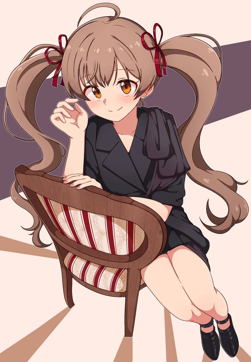 hakozaki serika (idolmaster and 2 more) drawn by milliani