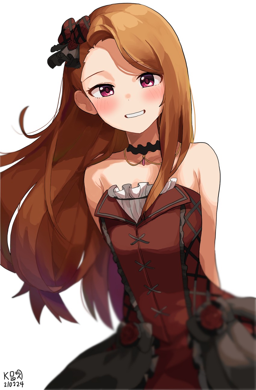 minase iori (idolmaster and 2 more) drawn by myeolchi