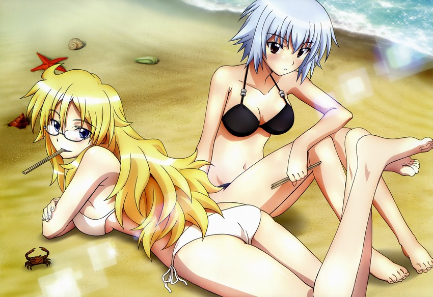 yarizui sen and shaga ayame (nyantype and 1 more) drawn by mori_sachiko