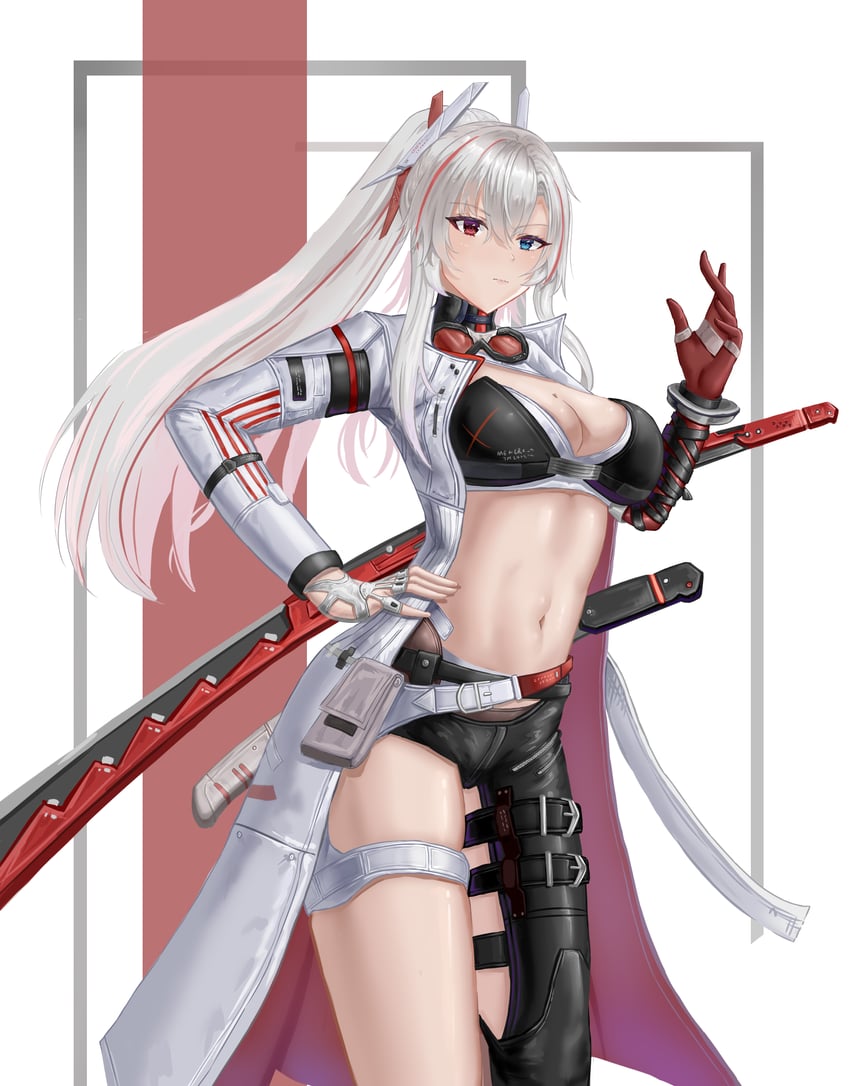 alpha and alpha: crimson weave (punishing: gray raven) drawn by chuxintianyi