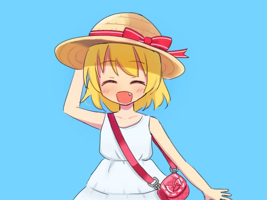 rumia and nadeko (touhou and 1 more) drawn by neruneru_810