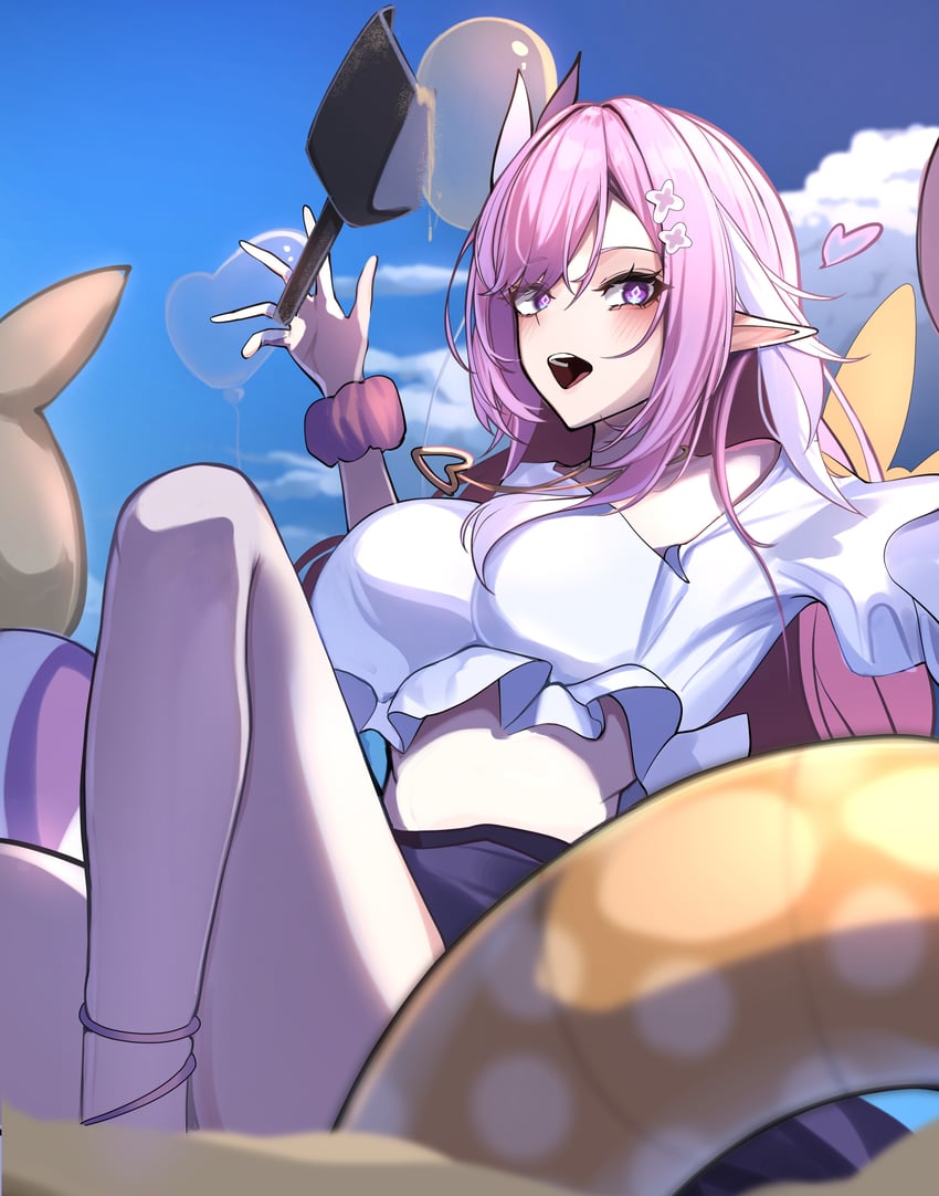elysia (honkai and 1 more) drawn by kamishiro_noa