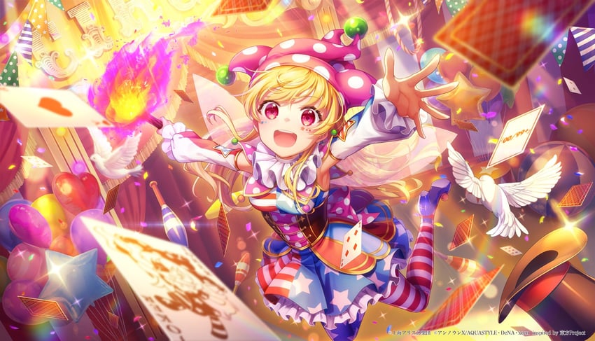 clownpiece (touhou and 1 more) drawn by para_sitism