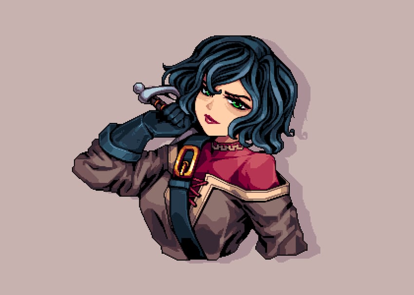 cassandra (tangled and 1 more) drawn by dih_pixels