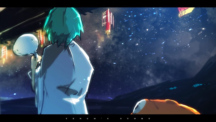hinanawi tenshi (touhou and 1 more) drawn by siirakannu