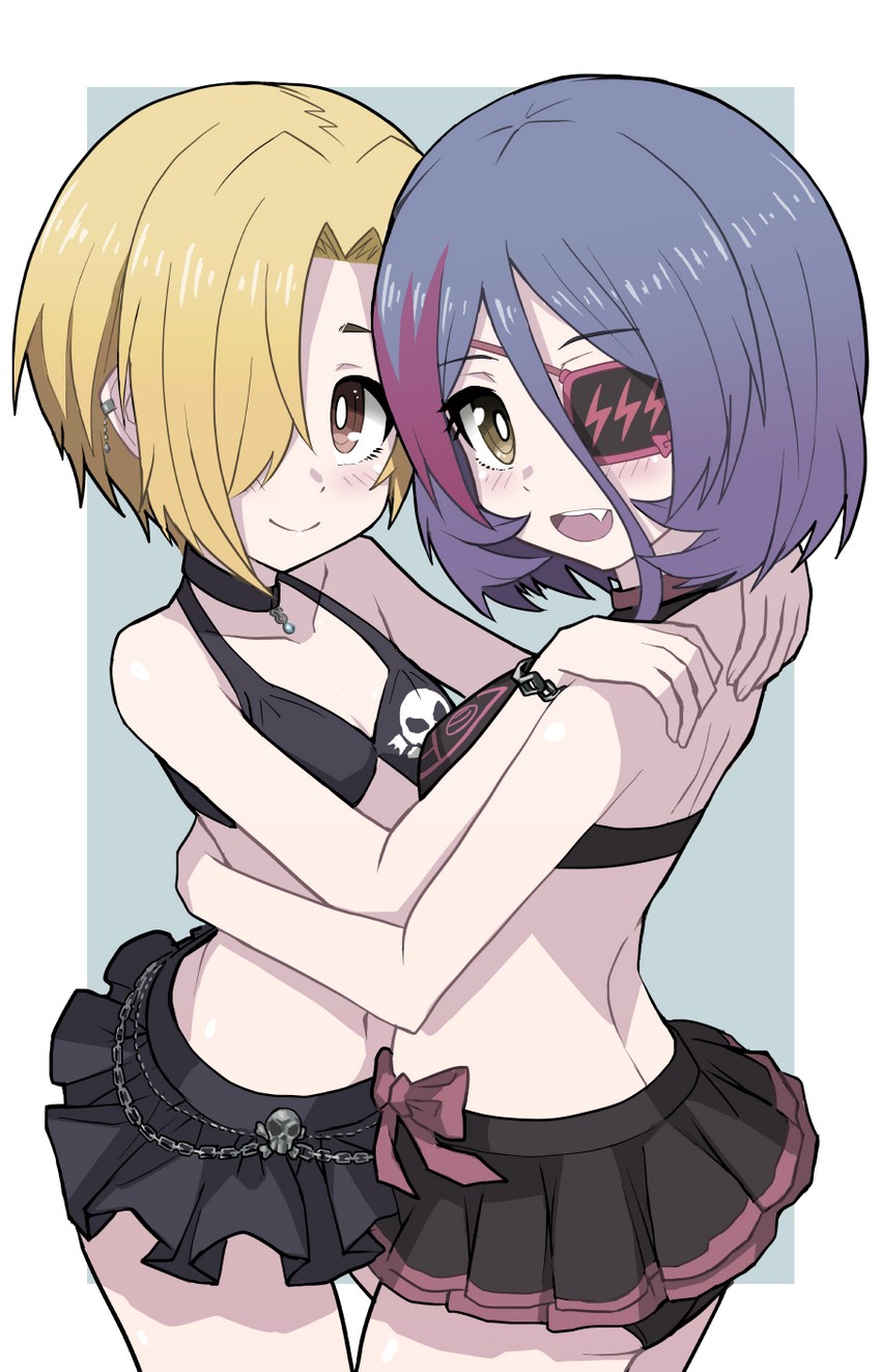 shirasaka koume and hayasaka mirei (idolmaster and 1 more) drawn by halulu
