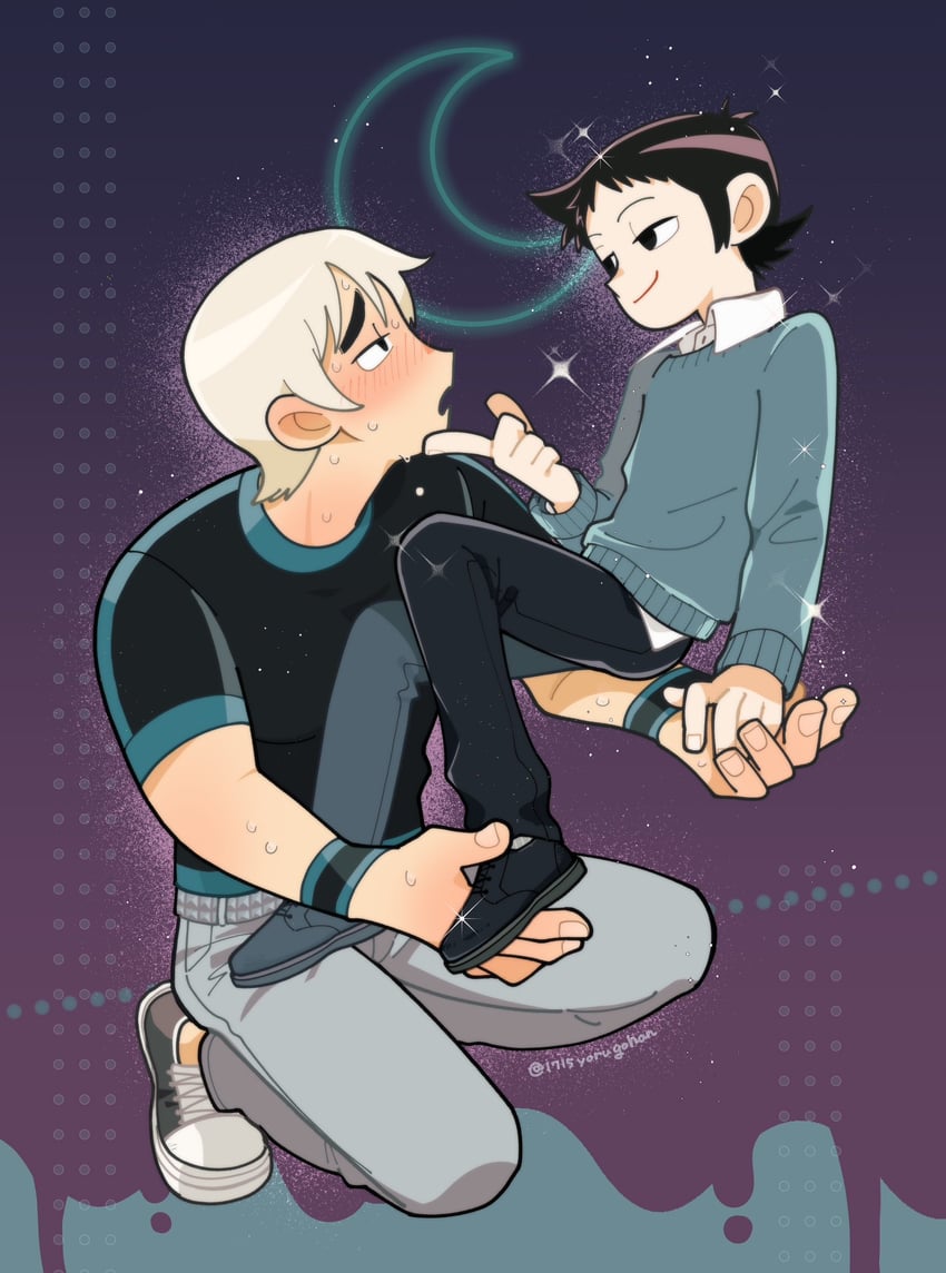 wallace wells and todd ingram (scott pilgrim and 1 more) drawn by 1715yorugohan