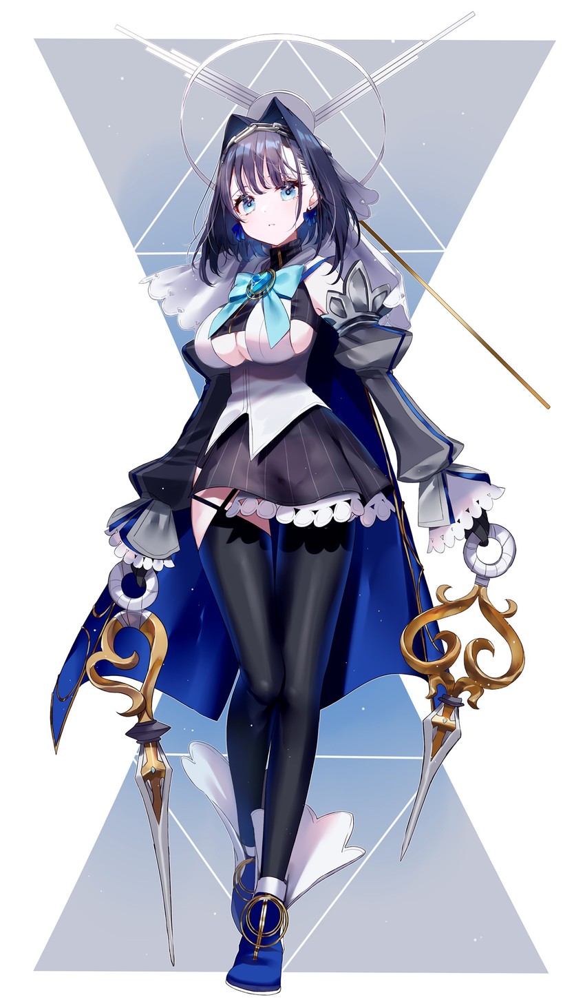 ouro kronii (hololive and 1 more) drawn by misumi_(macaroni)