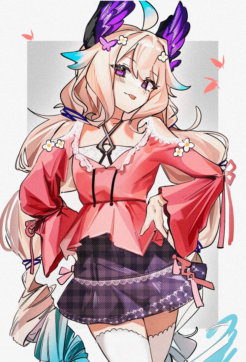 enna alouette (nijisanji and 1 more) drawn by jieli