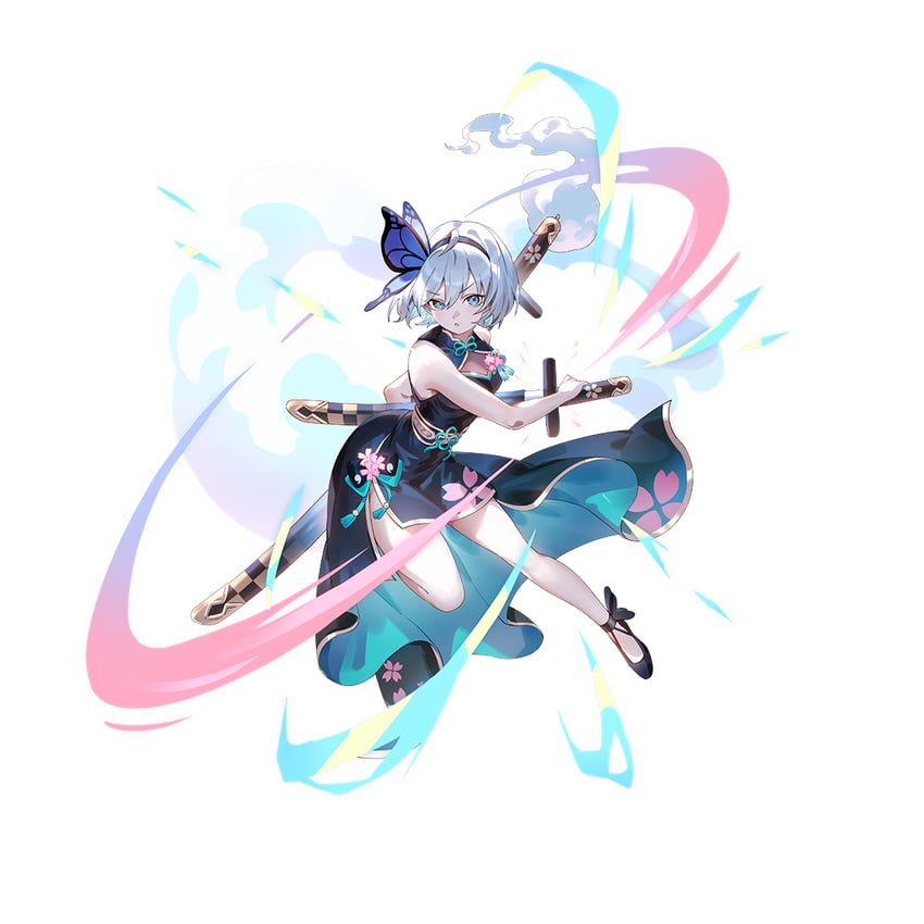 konpaku youmu (touhou and 1 more) drawn by u_u_zan