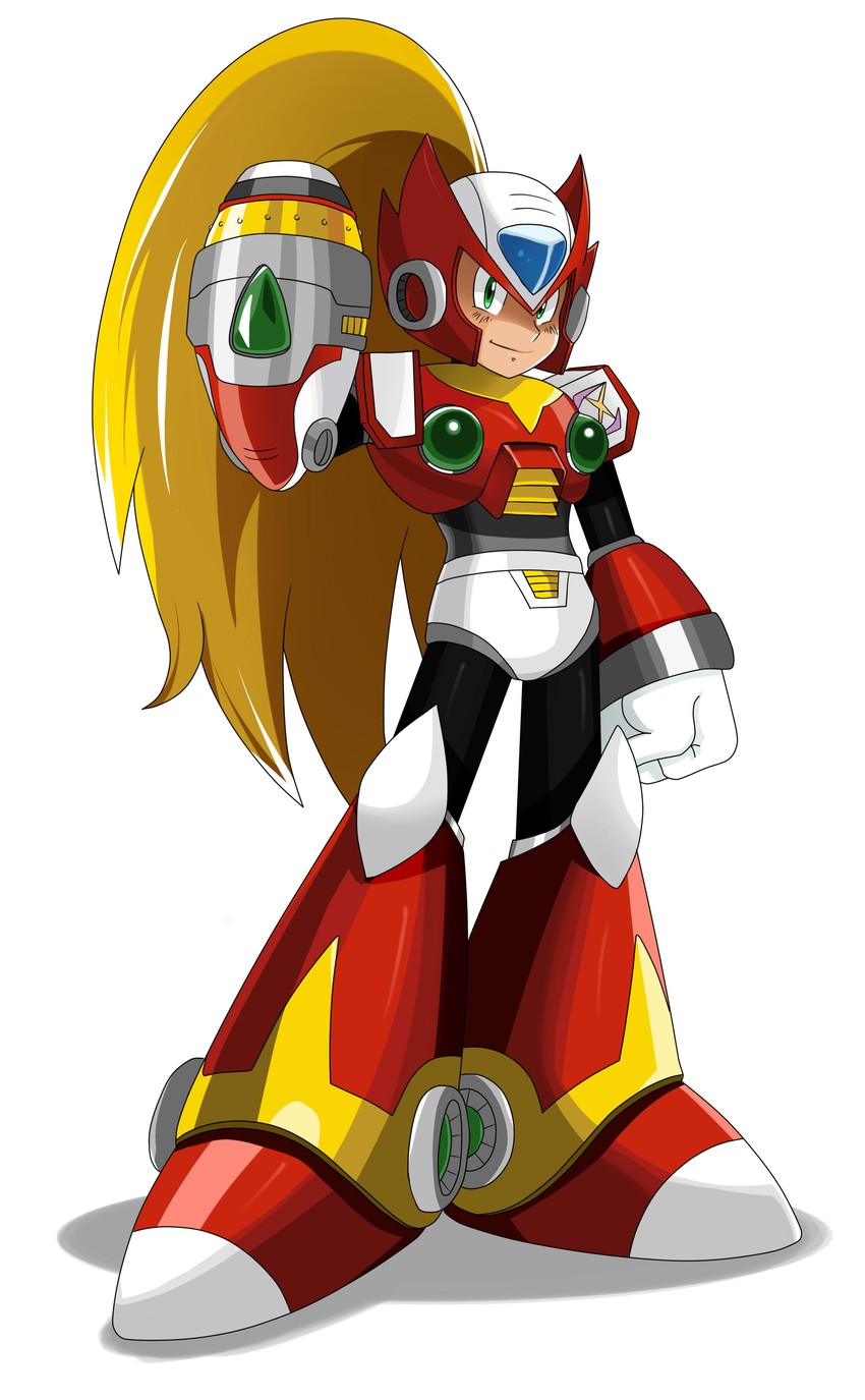 zero (mega man and 1 more) drawn by eric_lowery